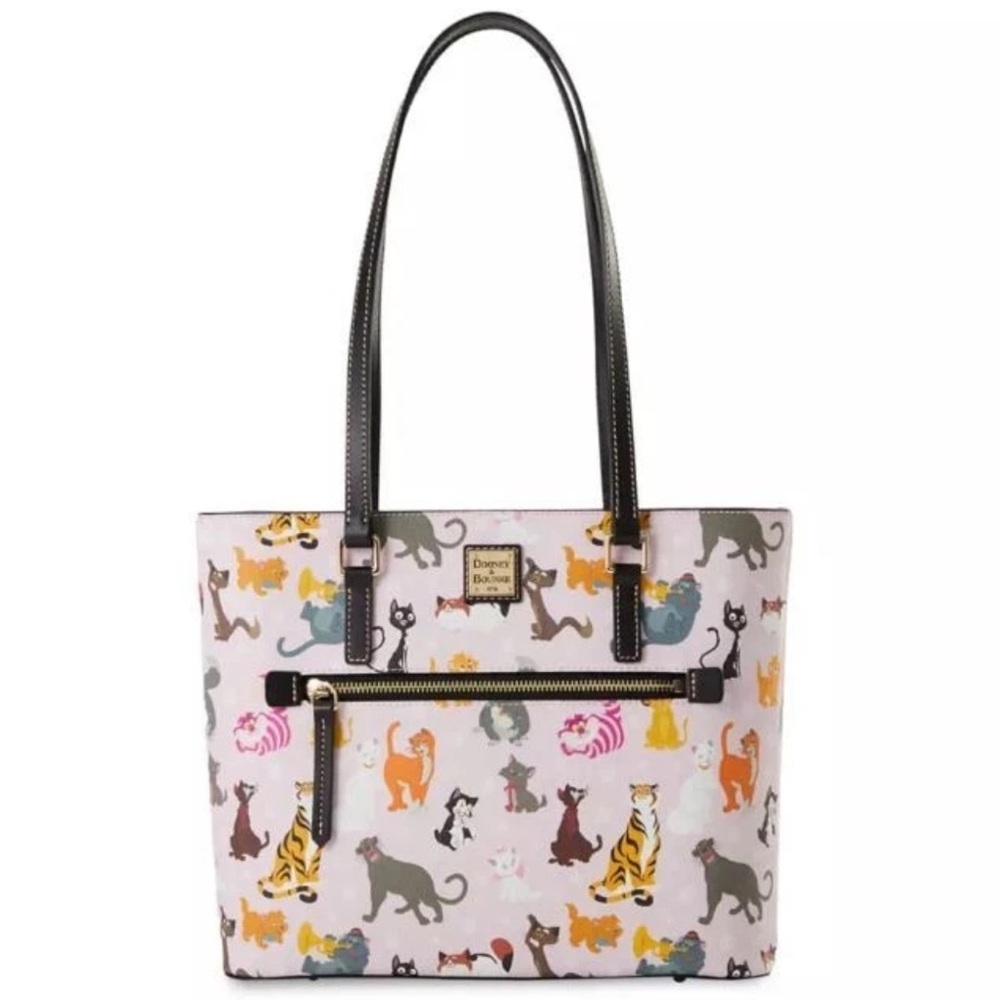 Disney Parks Dooney & Bourke 2024 Cats Tote Bag Purse - Picture 6 of 9
